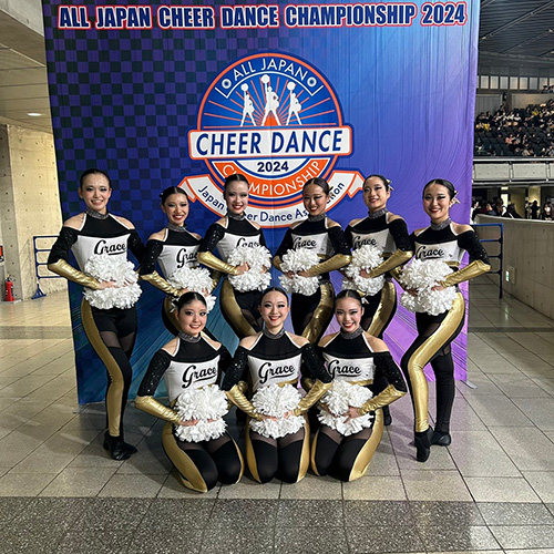 チアダンス部がオールジャパンチアダンスチャンピオンシップ2024